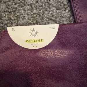 Aerie OFFLINE Purple Leggings